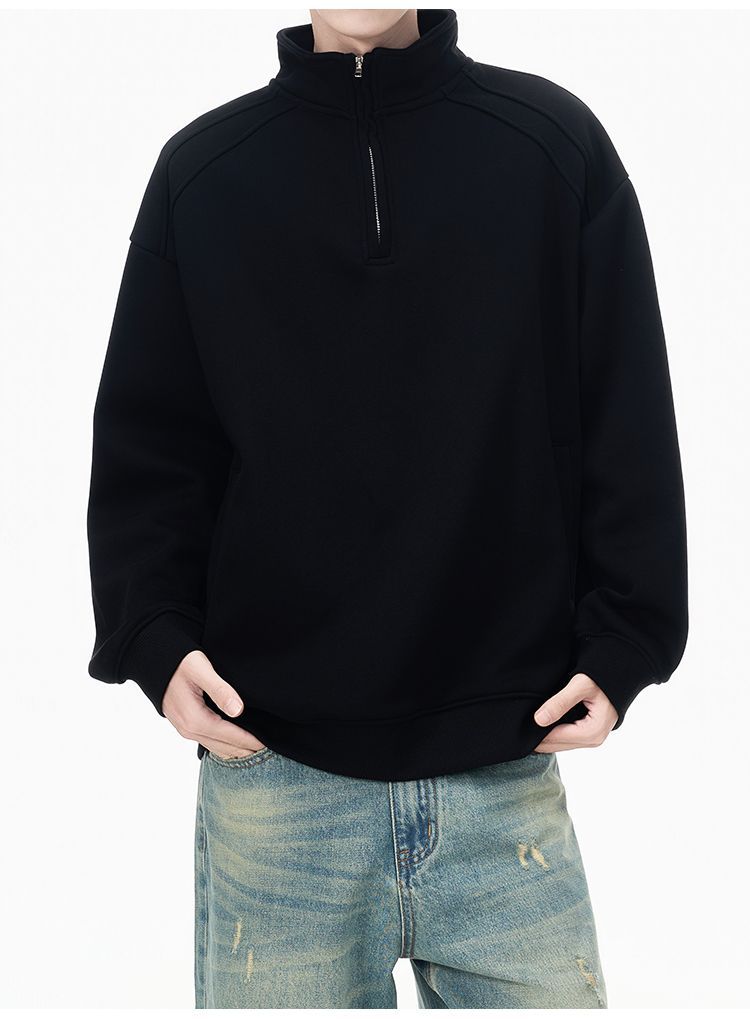 Quarter Zip Sweater