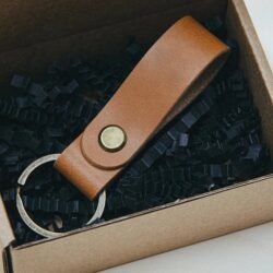 Leather Keychain