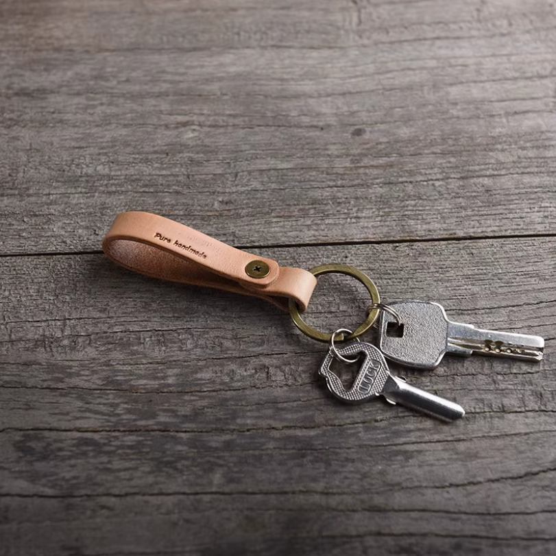 Leather Keychain