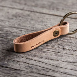 Leather Keychain
